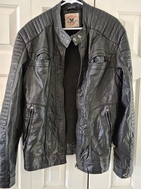 American Coulture Faux Leather Jacket